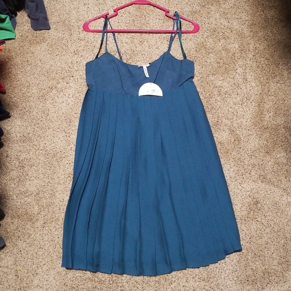 BCBG Generation pleated babydoll dress
